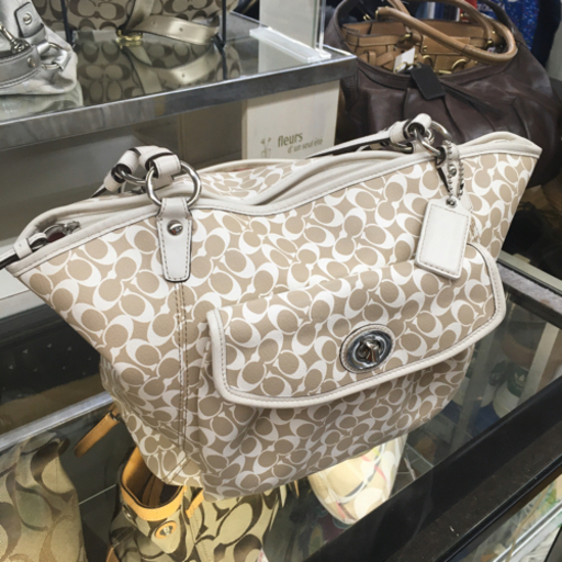 S113　★COACH　コーチ　シグネチャーチェルシーレザートート　トートバッグ