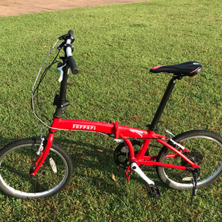 Ferrari折りたたみ自転車　整備済み