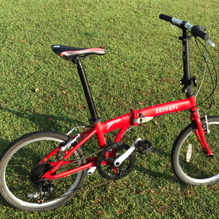 Ferrari折りたたみ自転車　整備済み