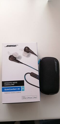 BOSE ノイズキャンセリングイヤホン for Apple QuietComfort 20　極上品