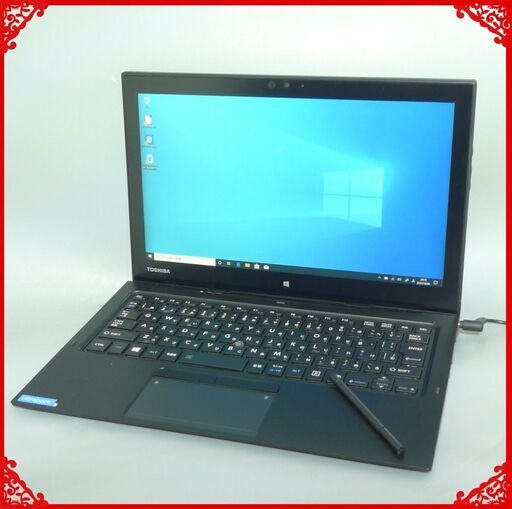 超高速SSD タブレット ノートパソコン Windows10 中古良品 フルHD 12型 東芝 Z20t-C 第6世代Core m5-6Y57 8GB 無線 Bluetooth Office