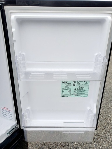 ♦️EJ1537番三菱ノンフロン冷凍冷蔵庫 【2016年製】