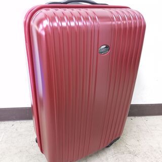 取引場所　南観音　K　2110-124　スーツケース　赤色　レッ...