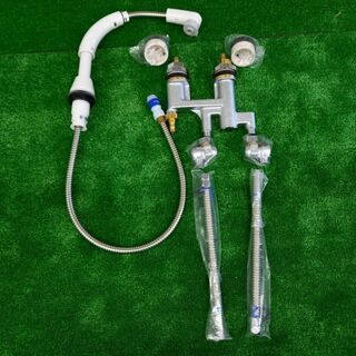 KVK　サーモスタット式洗髪シャワー(3ツ穴サーモ水栓の交換用)　【KF260NEN】