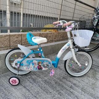 【ネット決済】◆お取引中直接購入不可◆自転車★子供用★アナと雪の女王