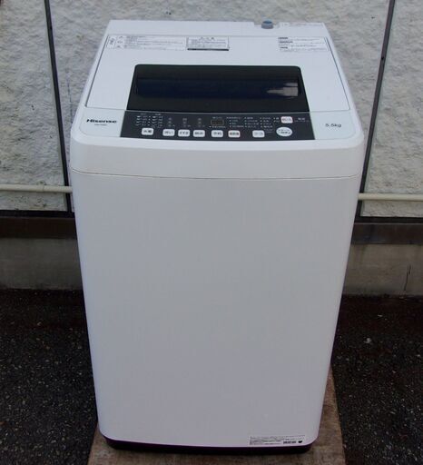 お値打ち品 Jms0291 Hisense ハイセンス 全自動洗濯機 Hw T55c 19年製 5 5kg 中古品 動作ok 取り はぁとらいん 尼崎の生活家電 洗濯機 の中古あげます 譲ります ジモティーで不用品の処分