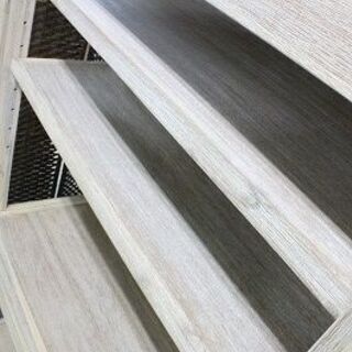 ウニコ MANOA/マノア キッチンボード 食器棚 幅90cm アカシア 天然木 ホワイトウォッシュ Unico 食器棚 中古家具 店頭引取歓迎 R4218)