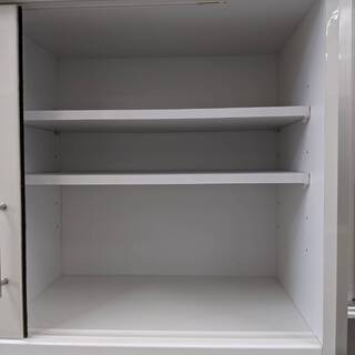 クラフトコガ 2面レンジボード 食器棚 ホワイト アーバンスタイル！！?