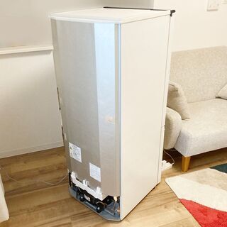 札幌市☆ アクア 18年製 中型格安 2ドア冷凍冷蔵庫 184L ◇ AQR-