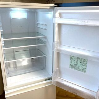札幌市☆ アクア 18年製 中型格安 2ドア冷凍冷蔵庫 184L ◇ AQR-