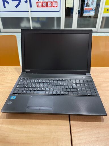 東芝15.6インチノートPC（B553/J）　Windows10　Core-i3　SSD120GB