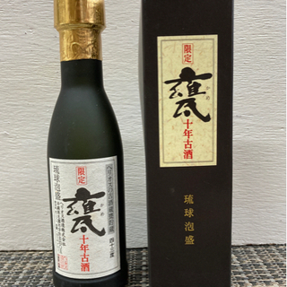 未使用■沖縄泡盛■限定甕十年古酒■ヘリオス■180ml