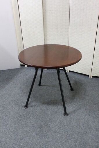 チェリーファニチャー ウッド/アイアン テーブル/チェア×2 ダイニング