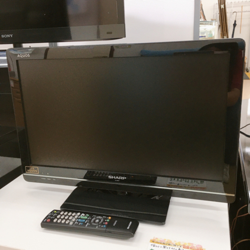 22型液晶テレビ✨SHARP✨LC-22K7✨2013年製✨動作確認済✨お店では他のメーカー・サイズもあります✨中古品