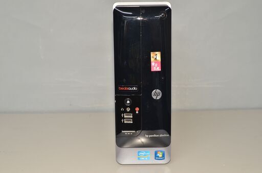 中古良品 省スペース 日本製HP Pavilion S5-1050JP ディスクトップパソコン 高速i5-2400 SSD128GB メモリー4GB DVDマルチ 便利なソフト多数