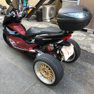 PCX150-2型　トライク　リアボックス　自賠責付き PCX150-2型 トライク リアボックス 自賠責付き