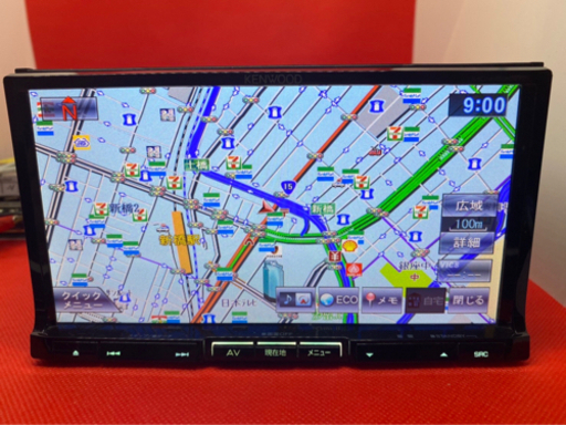 KENWOOD 彩速 MDV-535DT 最新地図更新 フルセグ 動作確認済みⅣ