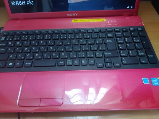 綺麗 レア色ピンクSONY 高速SSD240G Core i3搭載 メモリ4G Webカメラ