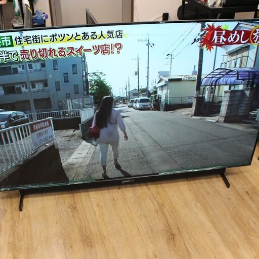 T845) ☆高年式☆ maxzen 4K対応テレビ 65型 2021年 JU65SK04 デジタル フルハイビジョン 液晶 地上 BS CS テレビ