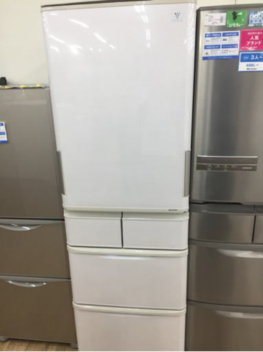 ブランドのギフト SHARP（シャープ）の5ドア冷蔵庫2015年製（SJ-PW42A）です。【トレファク東大阪店】 冷蔵庫