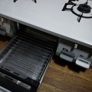 リンナイ　2口　ガスコンロ　2017年製