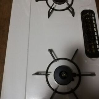 リンナイ　2口　ガスコンロ　2017年製