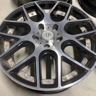 ロクサーニ 17インチ 7J 4本　5穴　pcd114.3