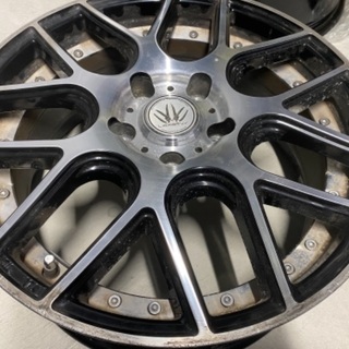 ロクサーニ 17インチ 7J 4本　5穴　pcd114.3