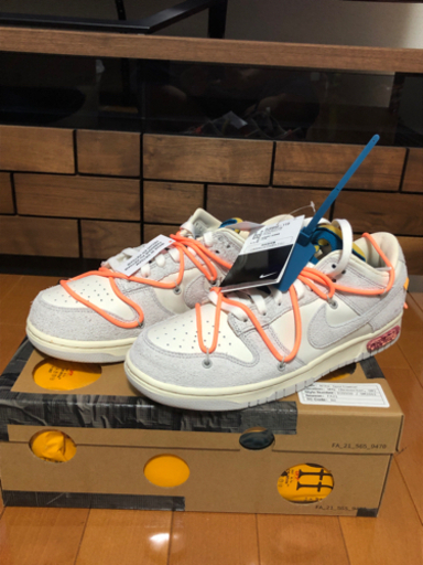 OFF-WHITE × NIKE DUNK LOW 1 OF 50 \