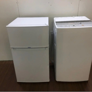 【ネット決済】Haier　冷蔵庫　AQUA　洗濯機　冷洗セット　...