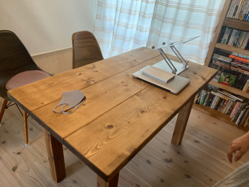 オシャレ　テーブル　ハンドメイド　一点もの　木製テーブル