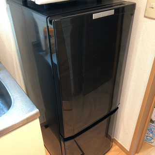 【ネット決済】冷蔵庫 三菱 MR-P15Y-B【146L】引取限定