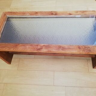 KAJA UKKO/ガラストップテーブル