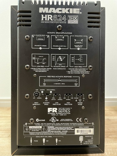 MACKIE HR624 ペア