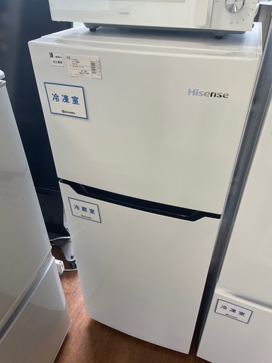 ハイセンス　2ドア冷蔵庫　HRーB1201 2019年製