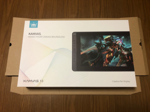 HUION製液晶ペンタブレット KAMVAS 13