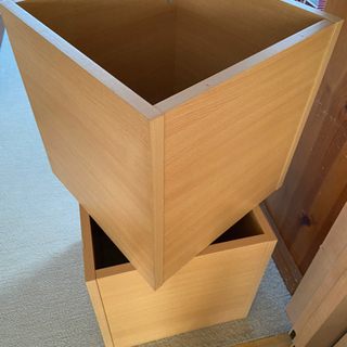 木製ボックス大きめ２個セット
