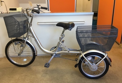 武田産業　ナチュラルフロー　三輪自転車 シルバー 武田産業 大人三輪車 ナチュラルフロー シルバー の通販