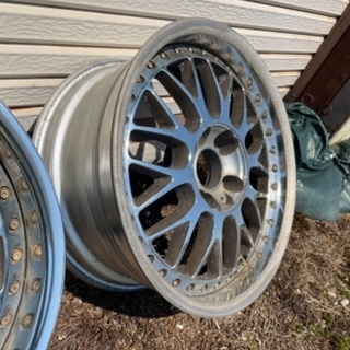 WORK メッシュホイール　17インチ8J＋35 5穴4穴　ドリケツ等に