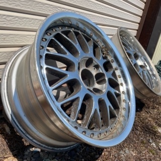 WORK メッシュホイール　17インチ8J＋35 5穴4穴　ドリケツ等に