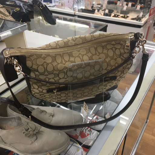 S282 ☆COACH コーチ シグネチャー2WAYバッグ