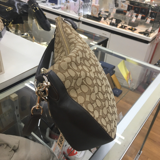 S282 ☆COACH コーチ シグネチャー2WAYバッグ