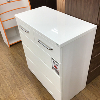 KJ-25【ご来店頂ける方限定】チェスト　白　800