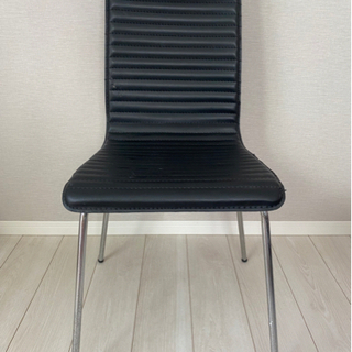 【美品】Francfranc 椅子　ブラック