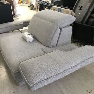 配送設置込み 大川家具2人用ソファ 使用半年！