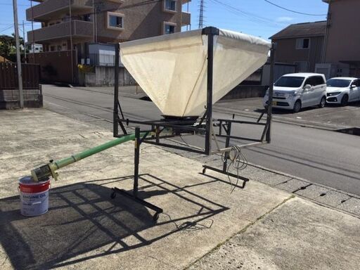 タイショー 穀類搬送機 レザーコンテナ WB130T-H20M2 回転スタンド付 LT801