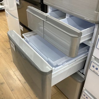 1年保証付き！SHARP(シャープ)の大容量5ドア冷蔵庫！