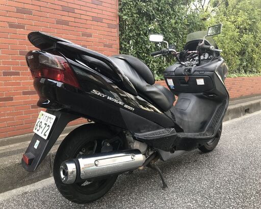 スズキ スカイウェーブ250 タイプS 自賠責保険付き すぐ乗れます