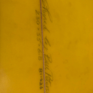 アメリカンテキサス　Billpertersonシェイプ7.8f サーフボードトラベルケースセット