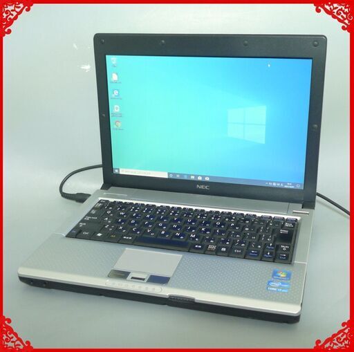 即使用可 ノートパソコン 中古動作良品 12.1型ワイド NEC PC-VK17HBBCD 第2世代Core i7 4GB 無線 Wi-Fi Windows10 Office 初心者向け